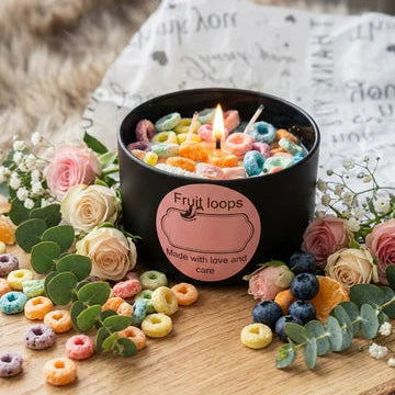 Fruit Loops Candle