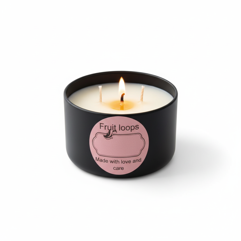 Fruit Loops Candle clean solo shot